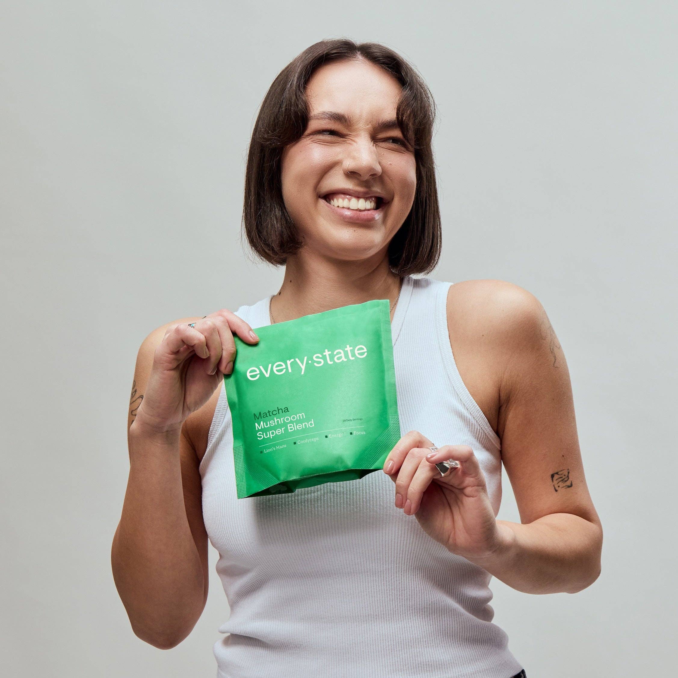 Matcha + Mushroom Super Blend