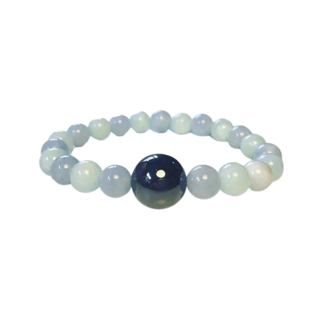 Aquamarine & Amazonite ~ Anxiety Bracelet Relief Wristband