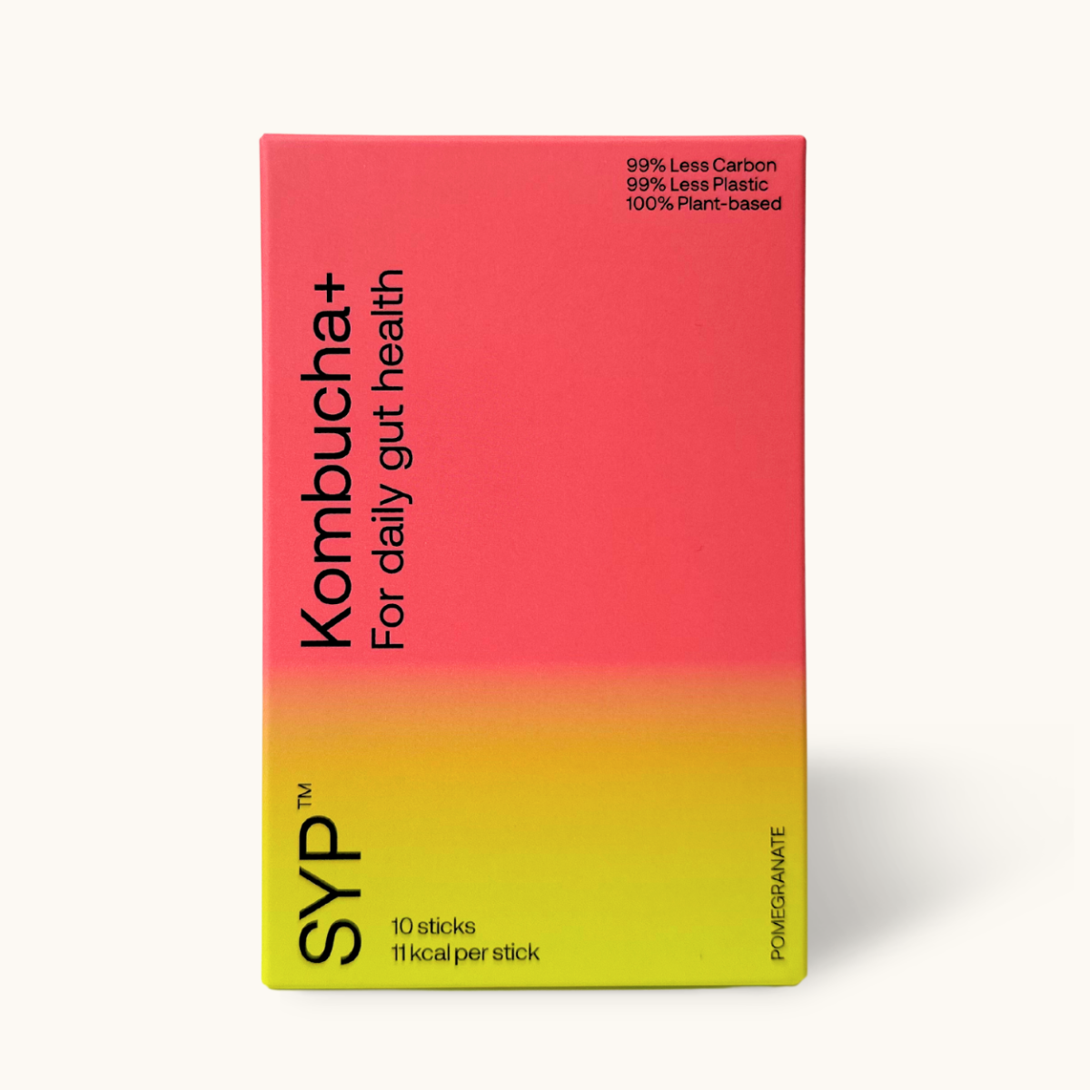 Kombucha+ Pomegranate - Gut Health Vegan Probiotics