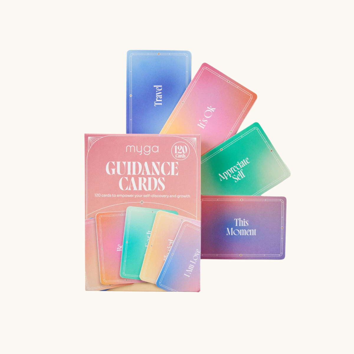 Mini Guidance Cards: 120 Mindfulness Daily Wellness Cards