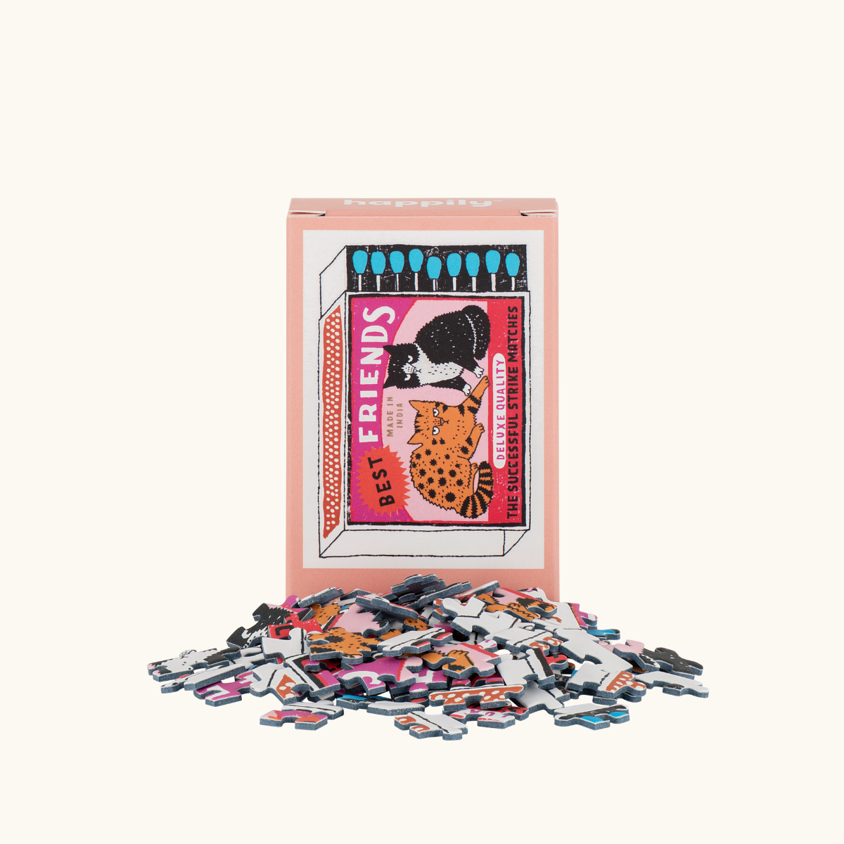 Matchbox Cats - 99 Piece Mini Jigsaw Puzzle