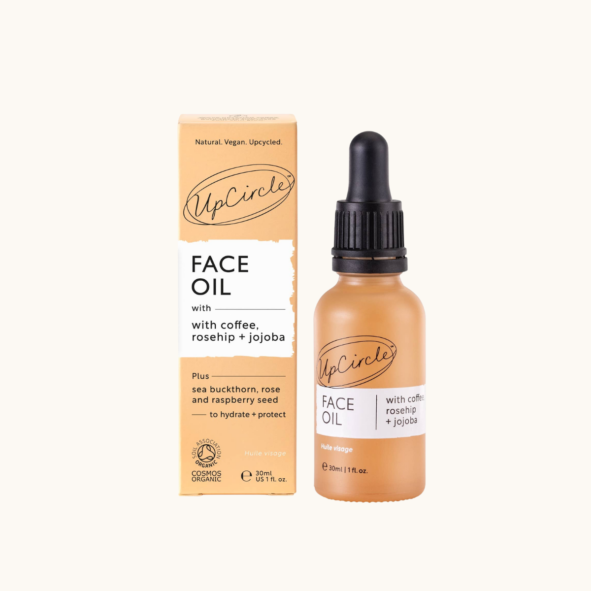 UpCircle Beauty - Organic Collagen Face Oil with Coffee Extract