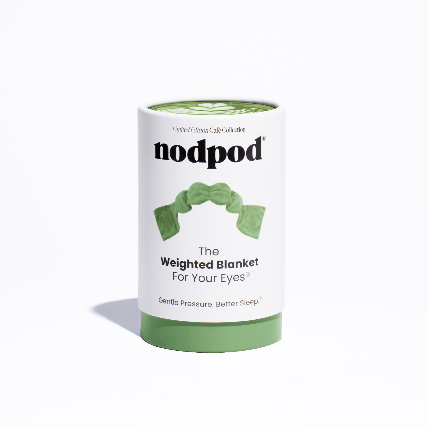 nodpod - Matcha Weighted Sleep Mask - Eye Mask