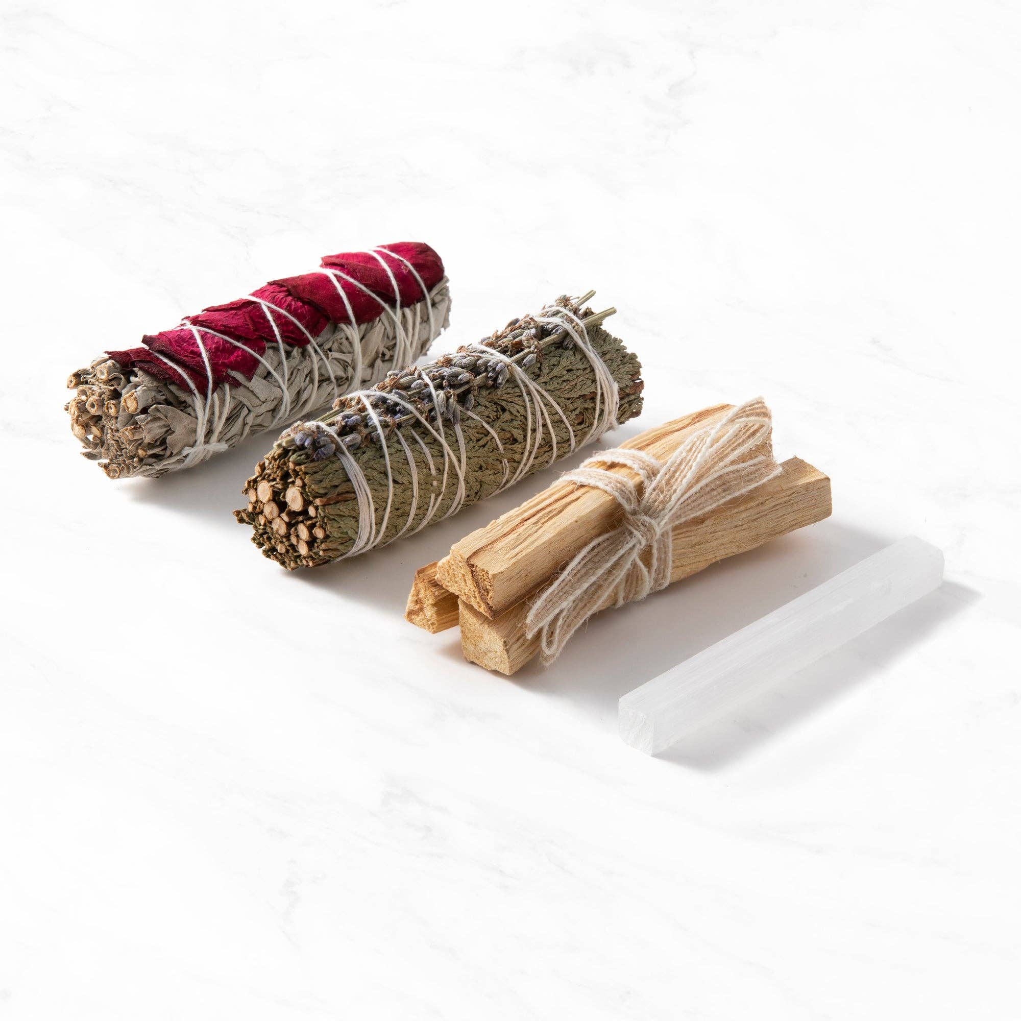 Earth’s Smudge Ritual Gift Set – Cleanse, Ground & Uplift