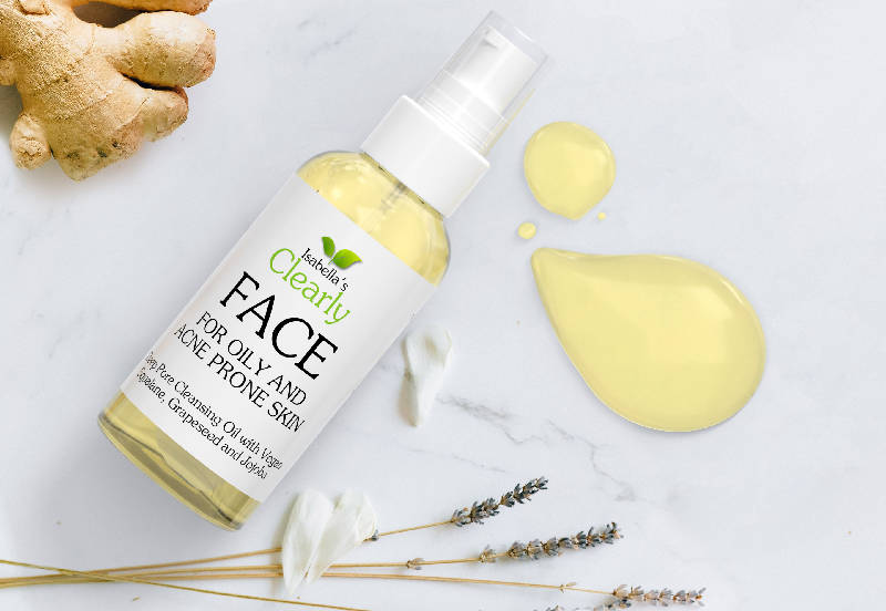 Clearly FACE, Facial Oil Cleanser and Makeup Remover for Oily Skin