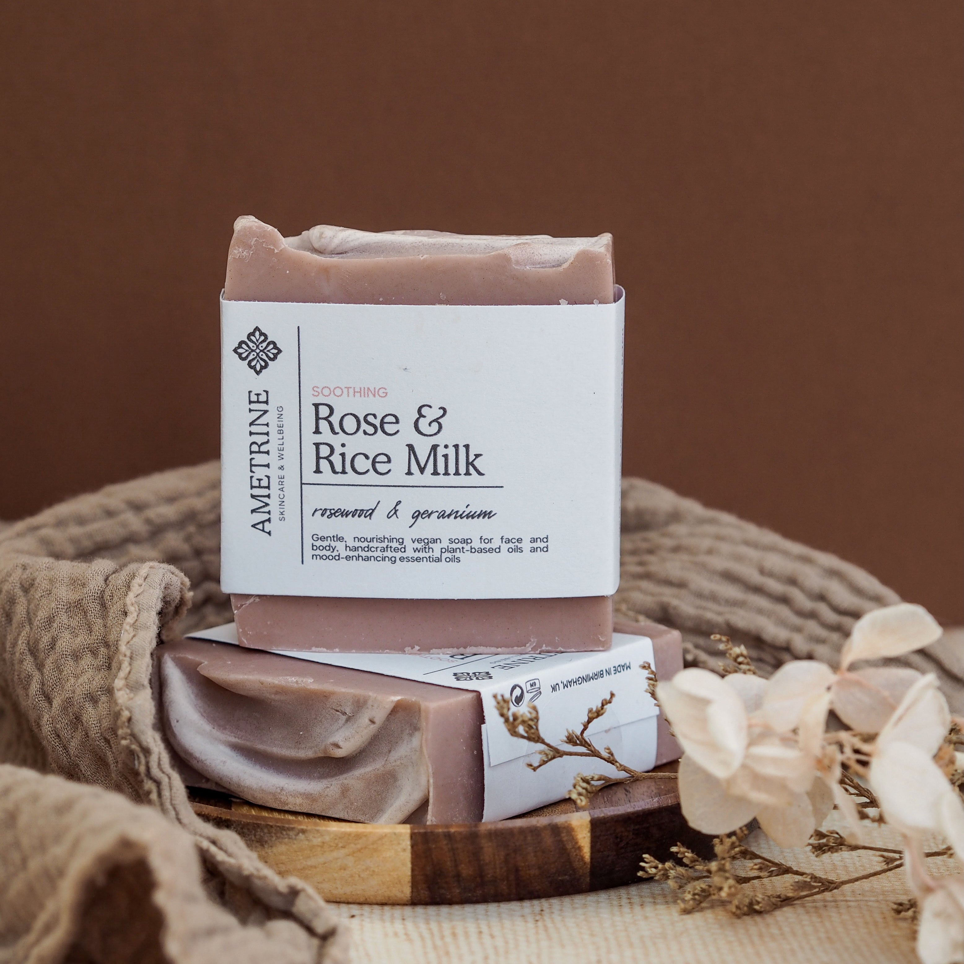 Soothing Rose & Rice Milk Soap