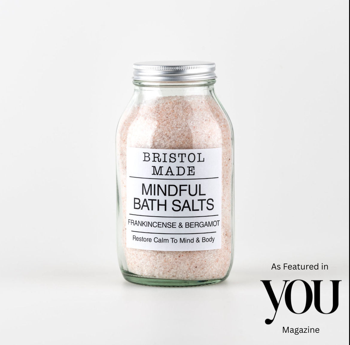 Mindful Magnesium Bath Salts ~ Frankincense & Bergamot