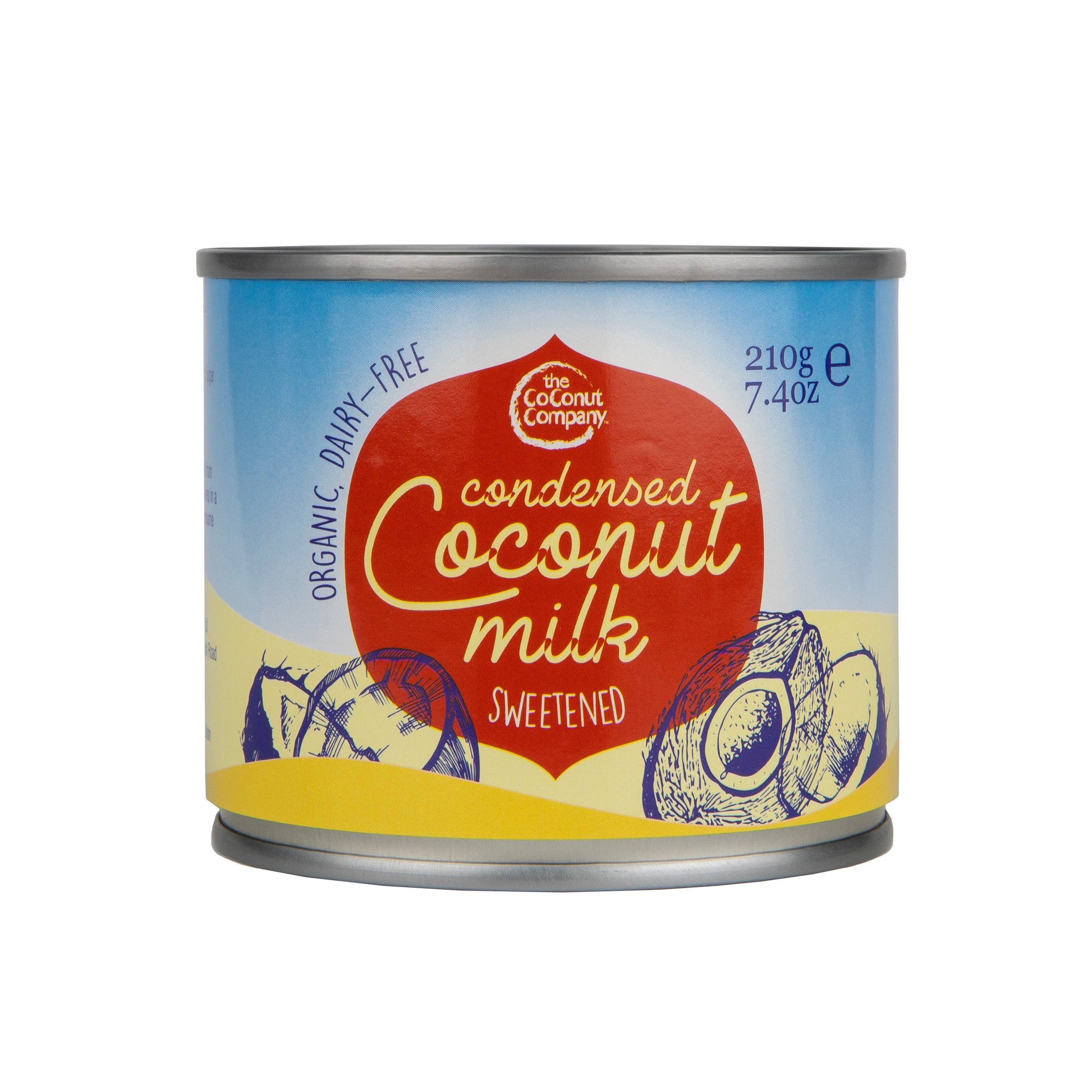 Organic Condensed Coconut Milk (Sweetened) 210g - Organic Food ...