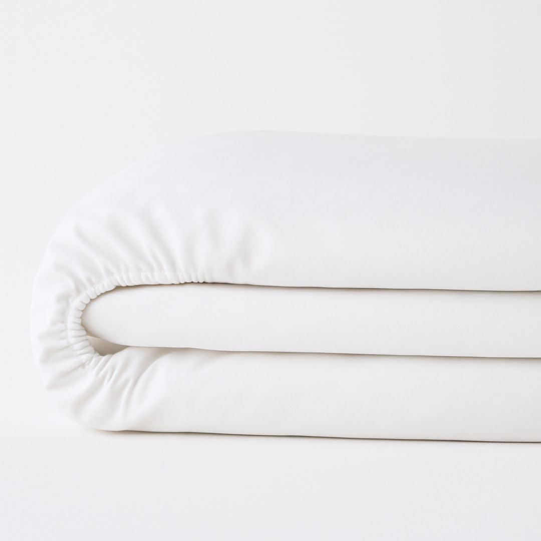 Cool & Comfy Silk Fitted Sheet (Eucalyptus)