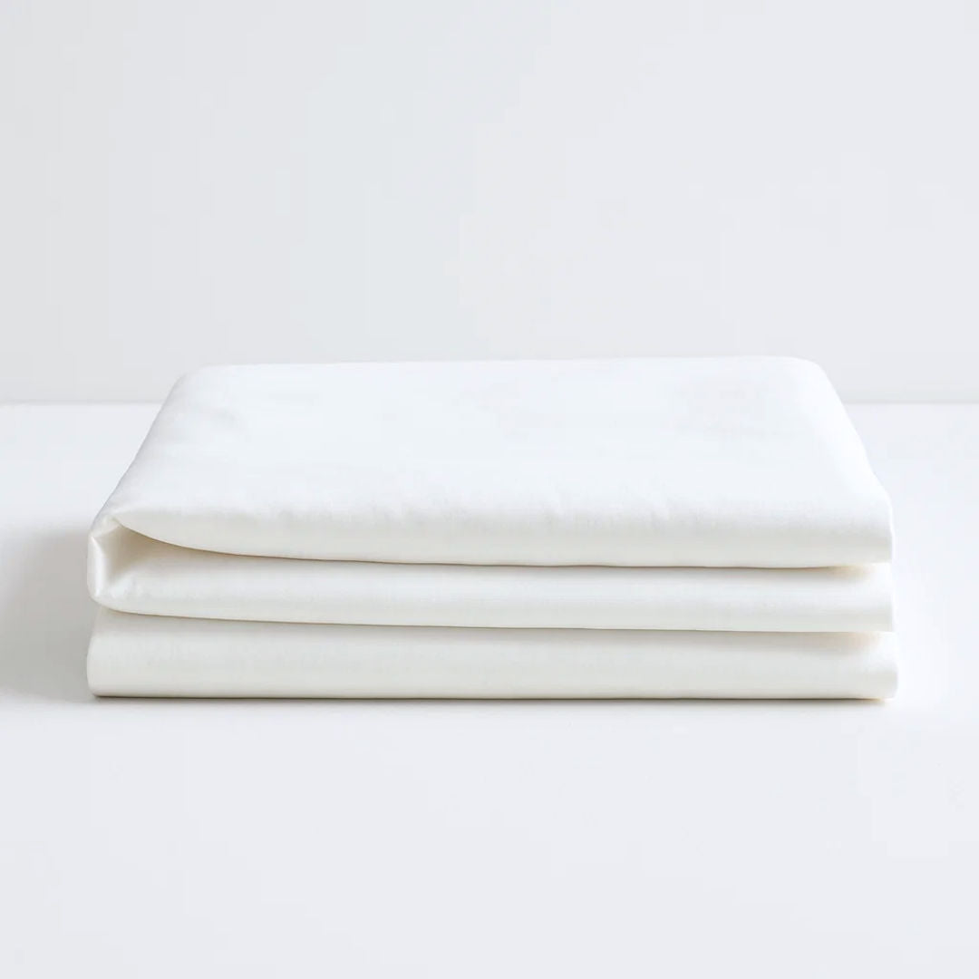 Cool & Comfy Silk Flat Sheet (Eucalyptus)