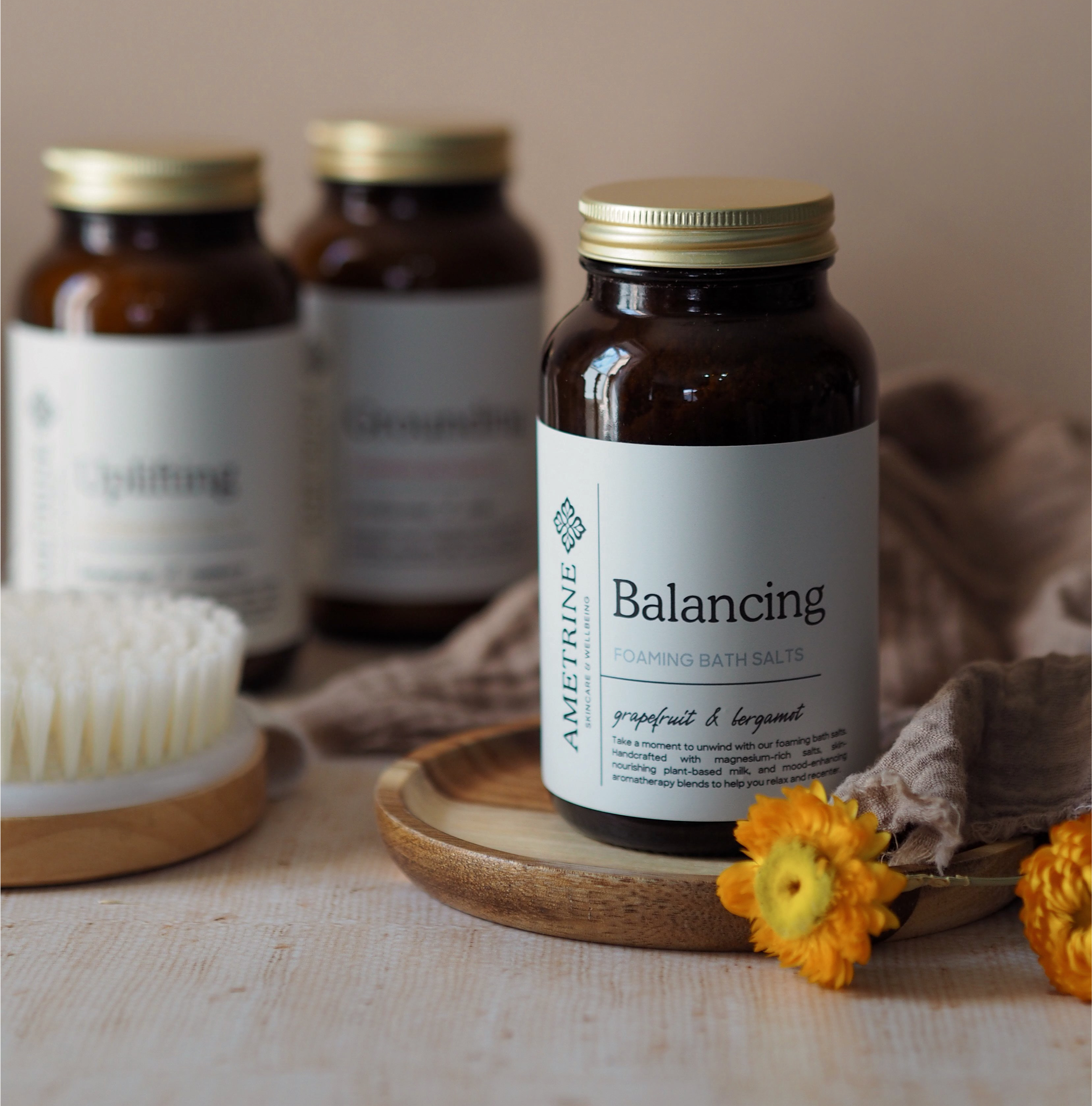 Balancing Foaming Bath Salts