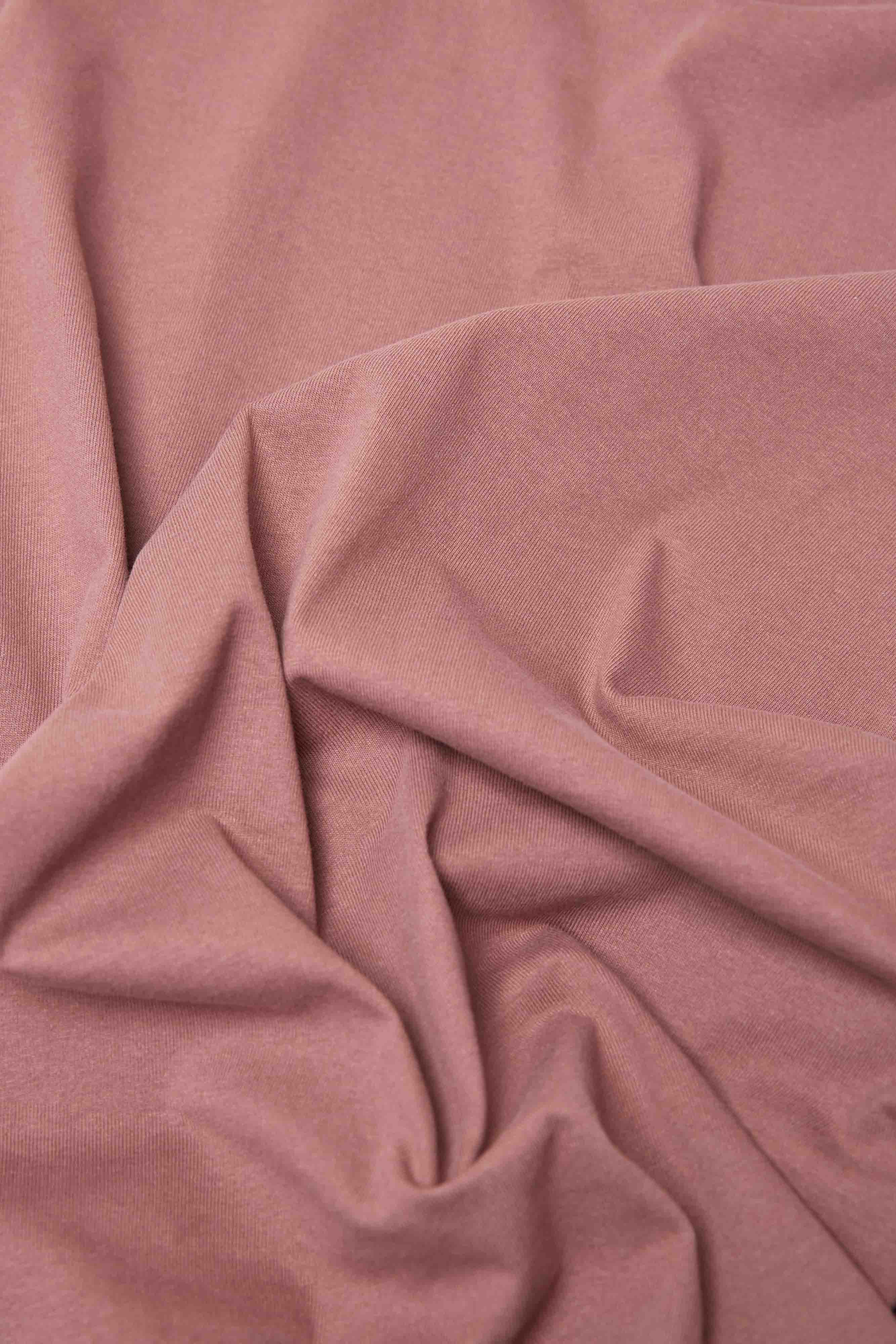 Organic Cotton Heavy T-Shirt - Rose Brown