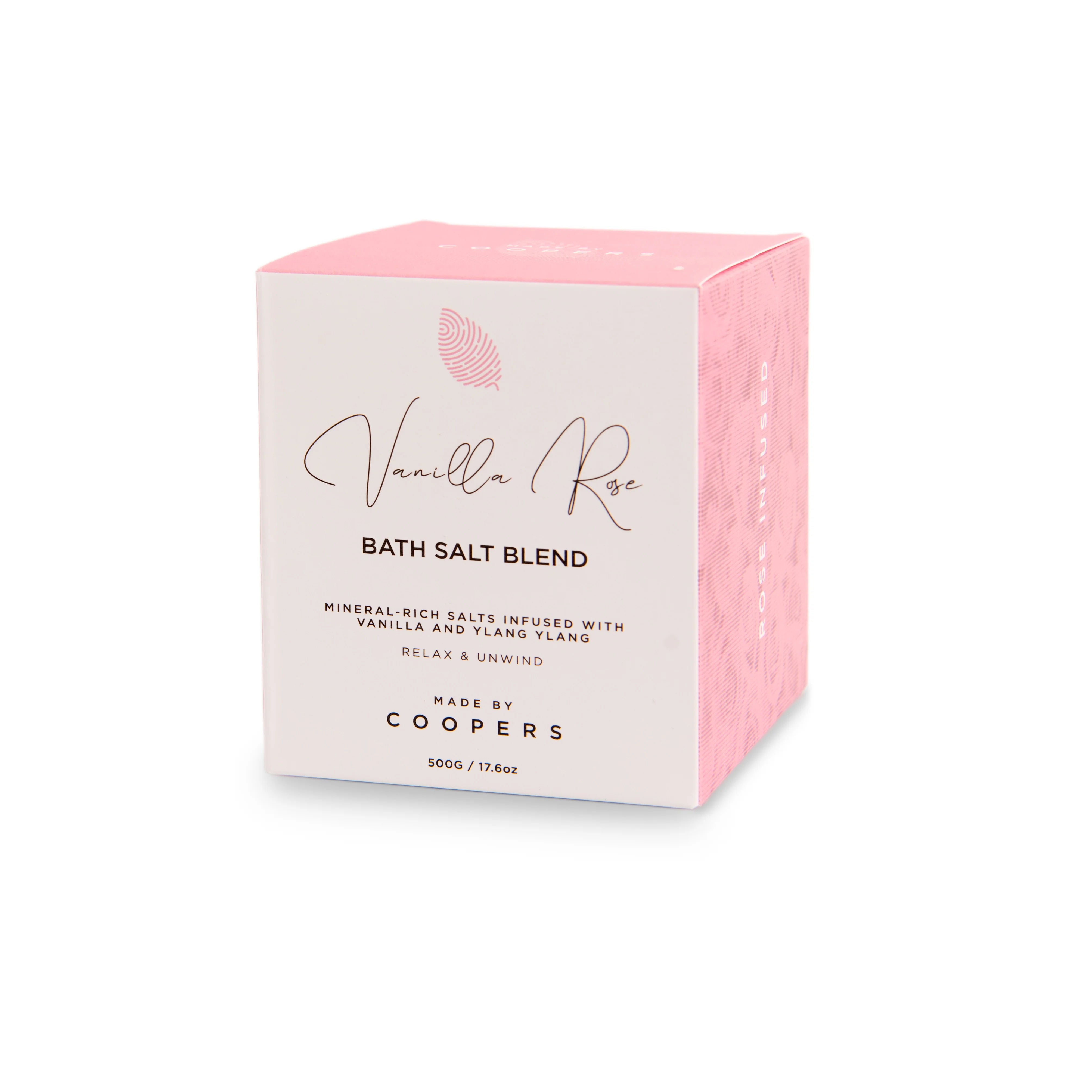 Vanilla Rose Bath Salt Blend