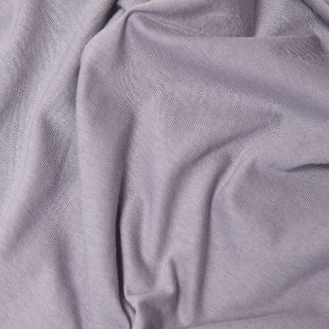 Organic Cotton Cropped Tank Top - Slate Grey