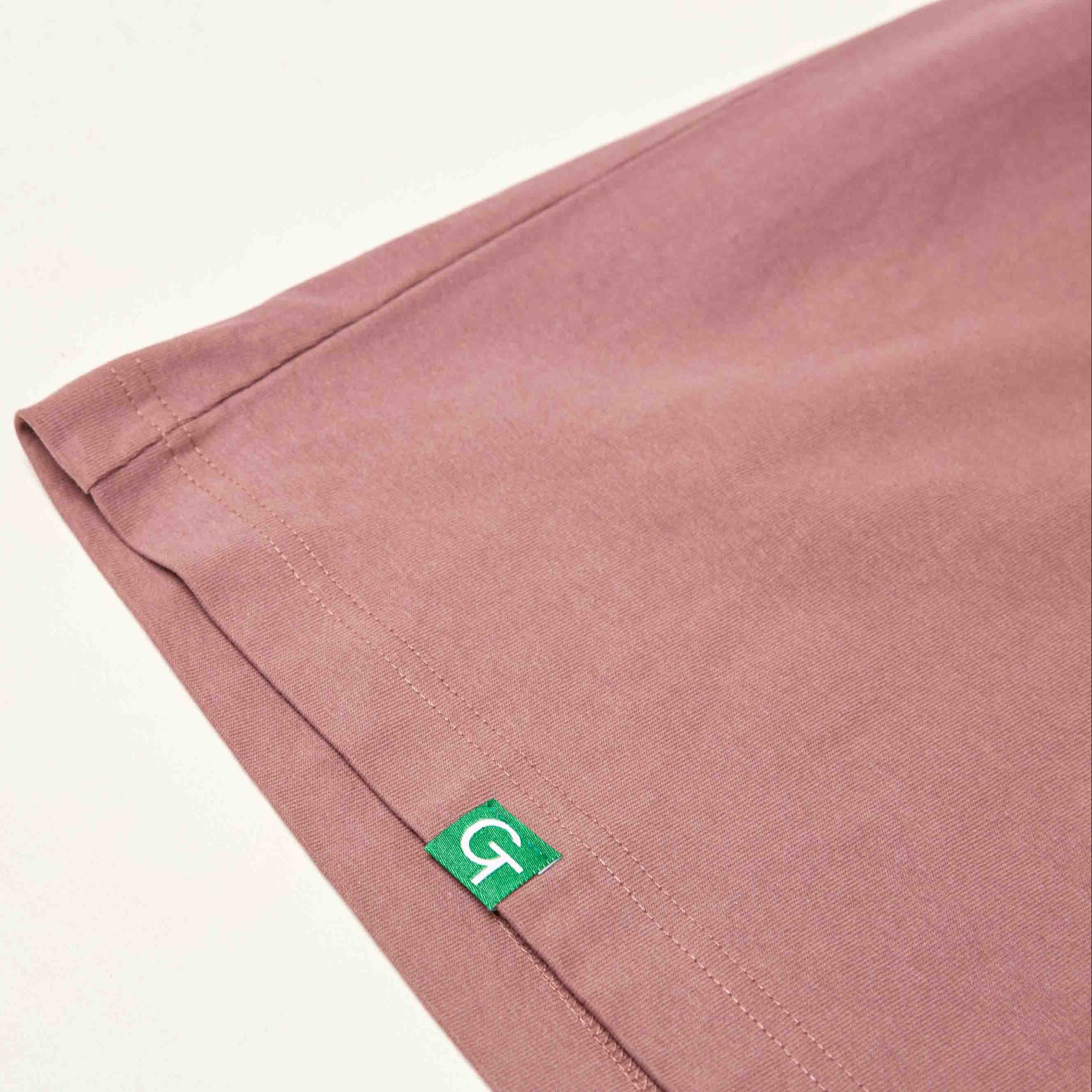 Organic Cotton Heavy T-Shirt - Rose Brown