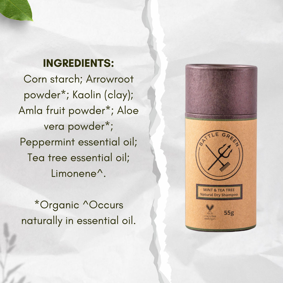 Natural Dry Shampoo Powder - 55g