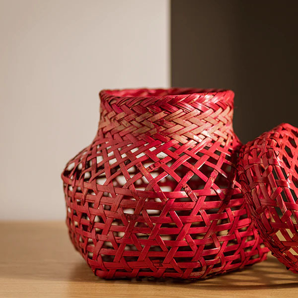 The Yachi ~ Handwoven Bamboo Basket