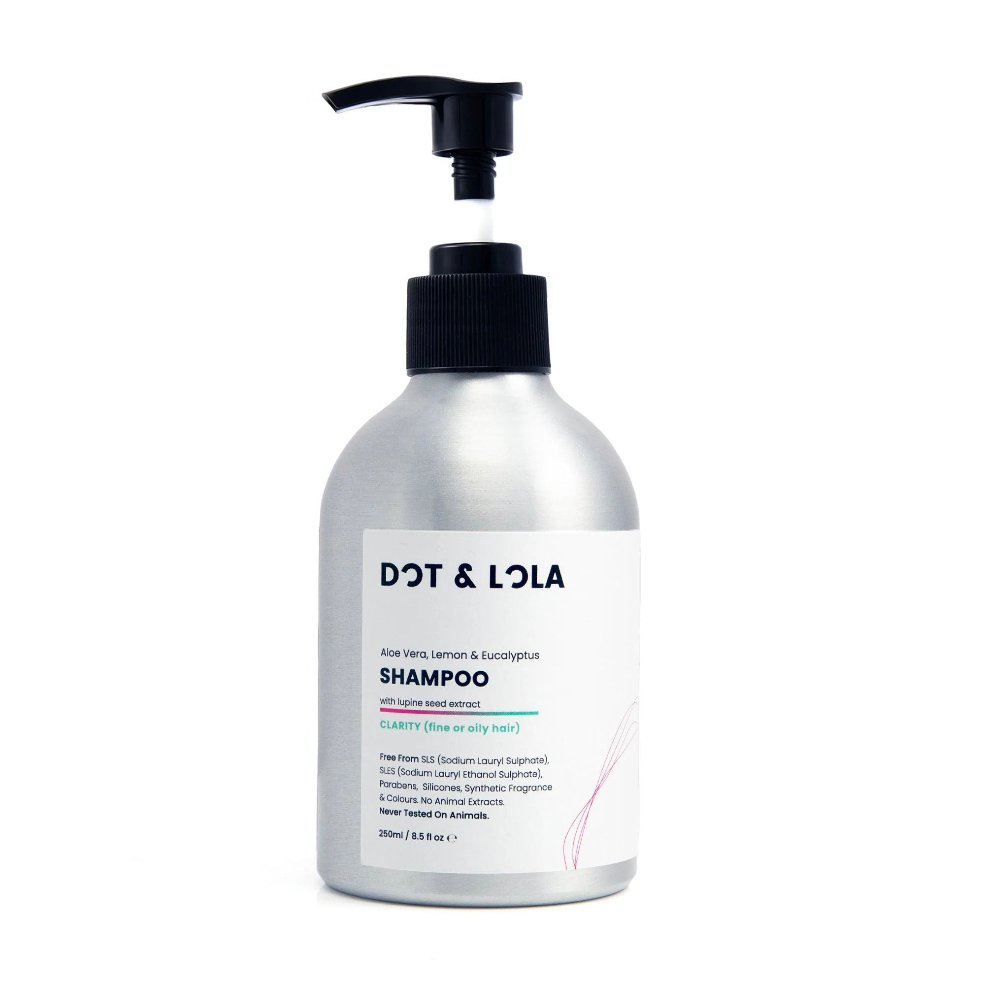 Natural Clarity Shampoo - Organic Lemon Essential Oil and Eucalyptus