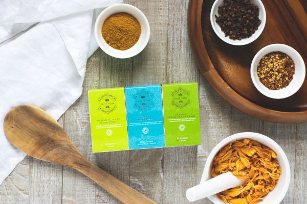 True Veda Digestion & Detox Bundle (Organic Amla, Green Tea Extract and Triphala)