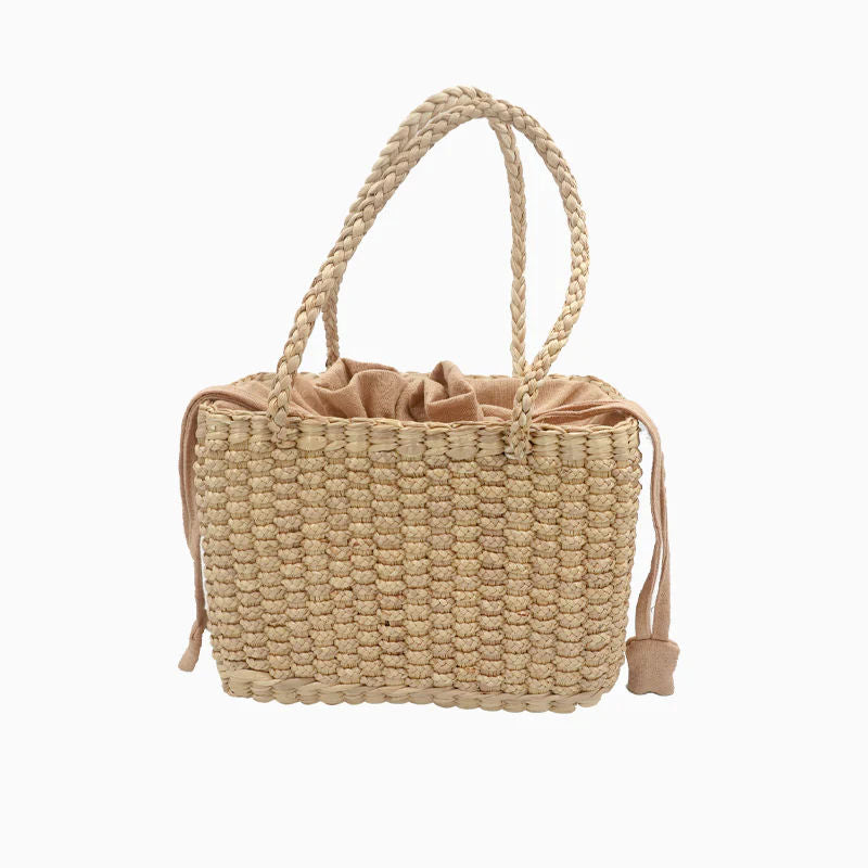 The Tide ~ Natural Handwoven Handbag
