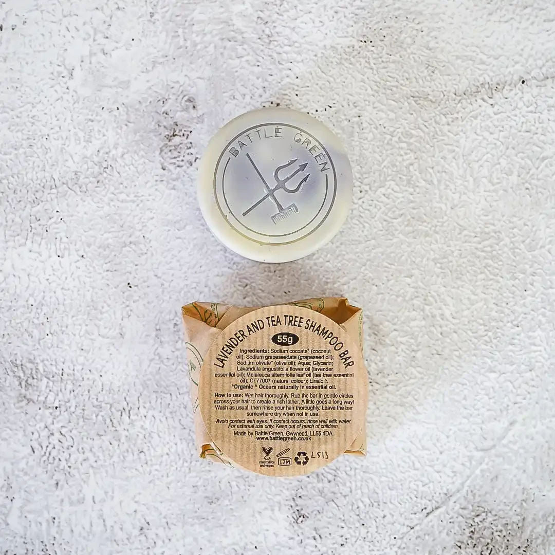 Natural Vegan Shampoo Bar - 55g