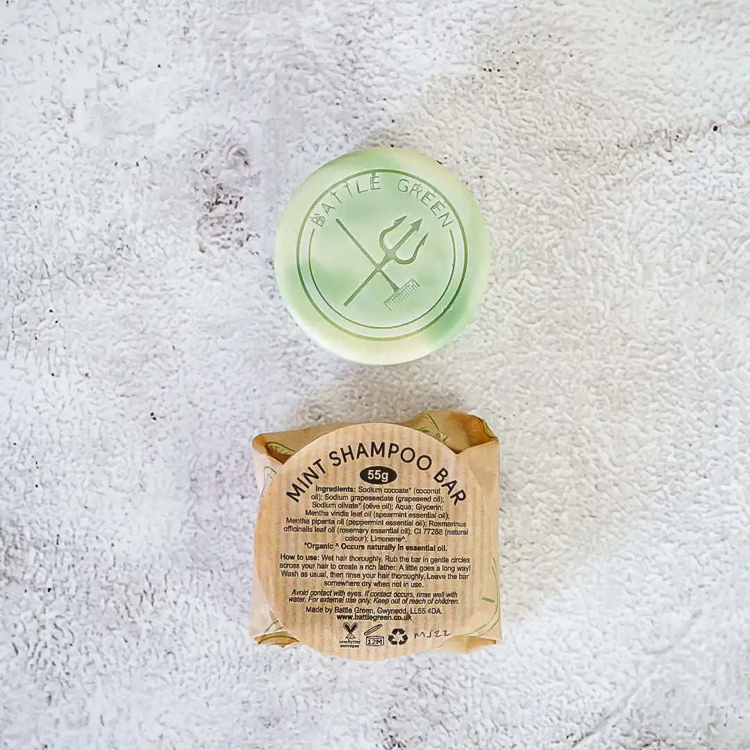 Natural Vegan Shampoo Bar - 55g