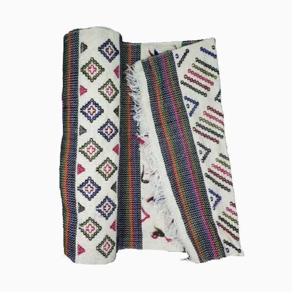 The Renuka ~ Striped Handwoven Runner Rug