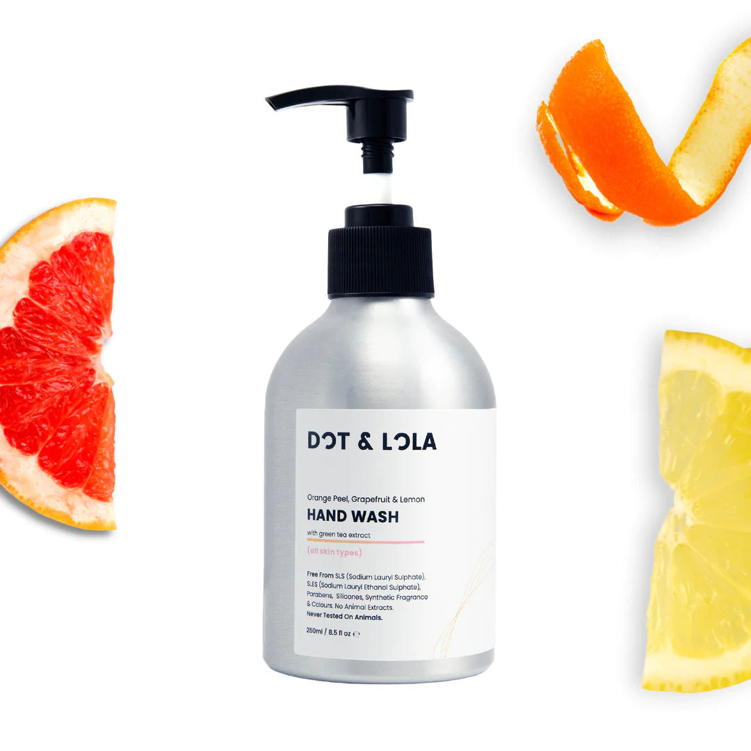 Natural Hand Wash - Orange, Grapefruit and Vitamin E