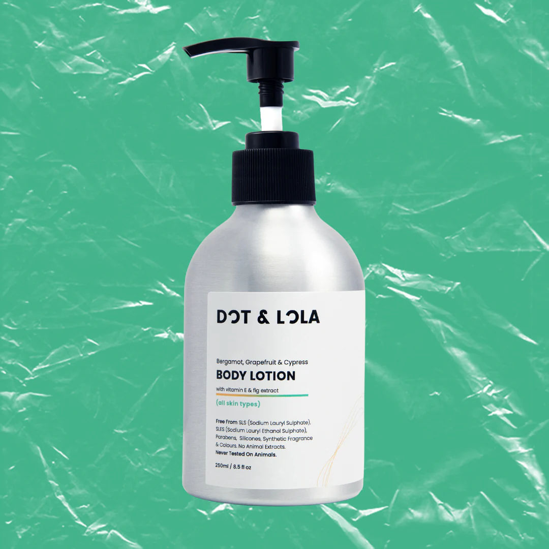 Natural Body Lotion - Organic Cypress, Bergamot and Grapefruit