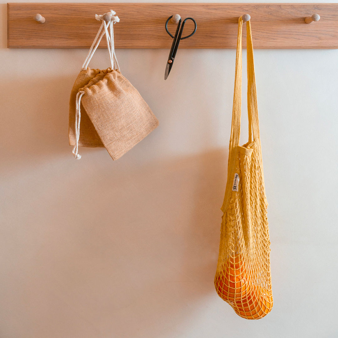 Organic Long Handled String Bag
