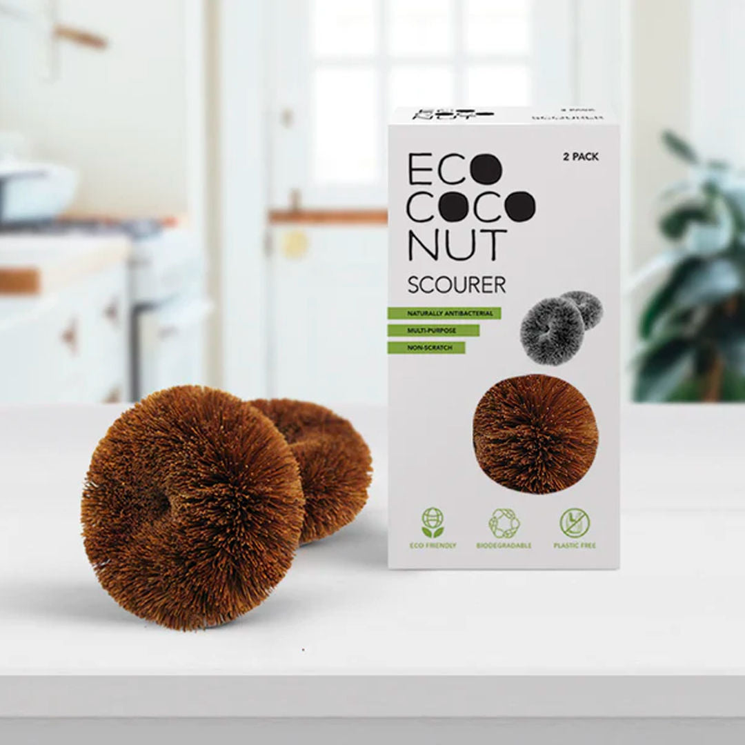Coconut Multipurpose Scourers Twin Pack