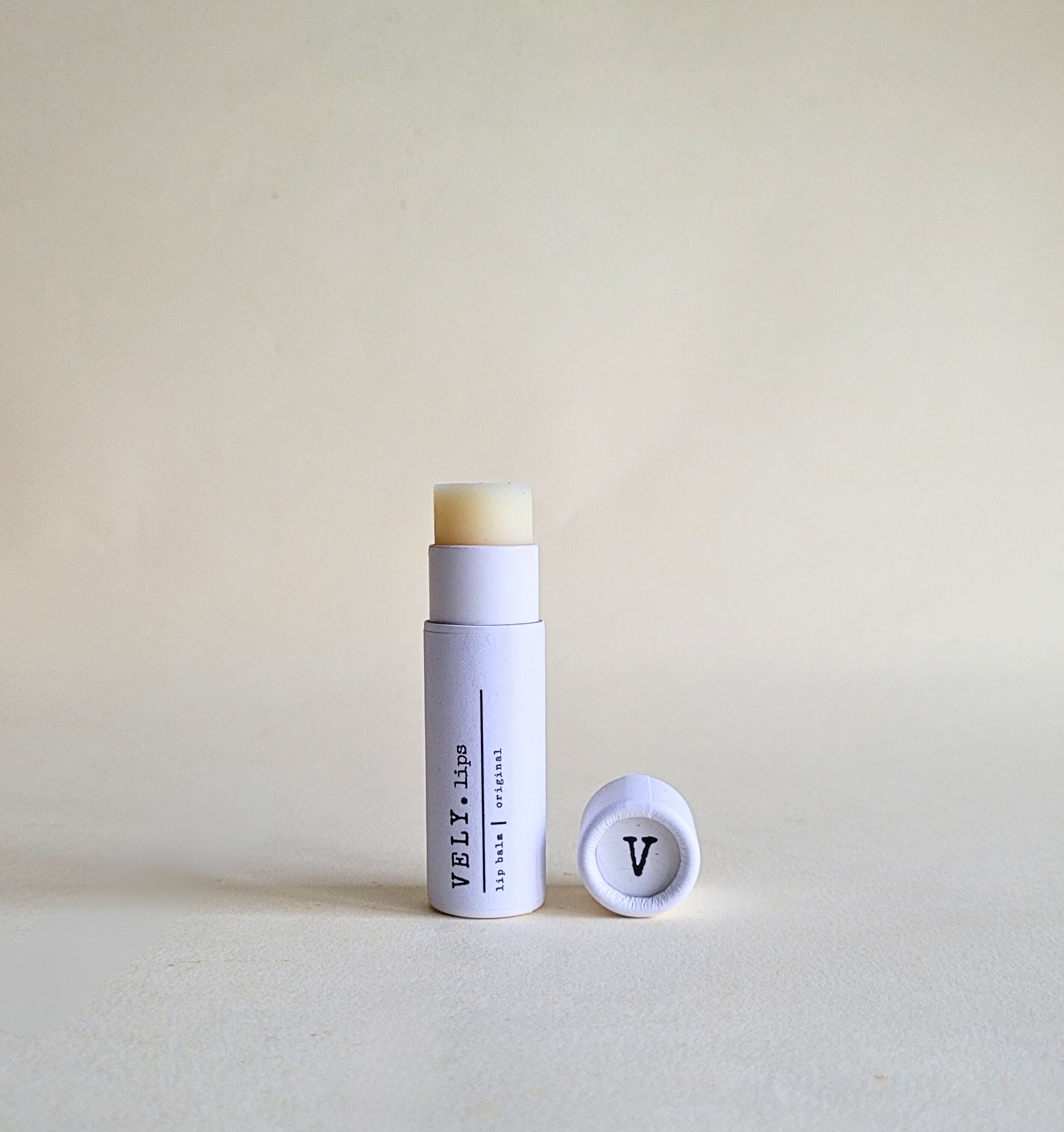 Natural Vegan Lip Balm "Original", Unscented