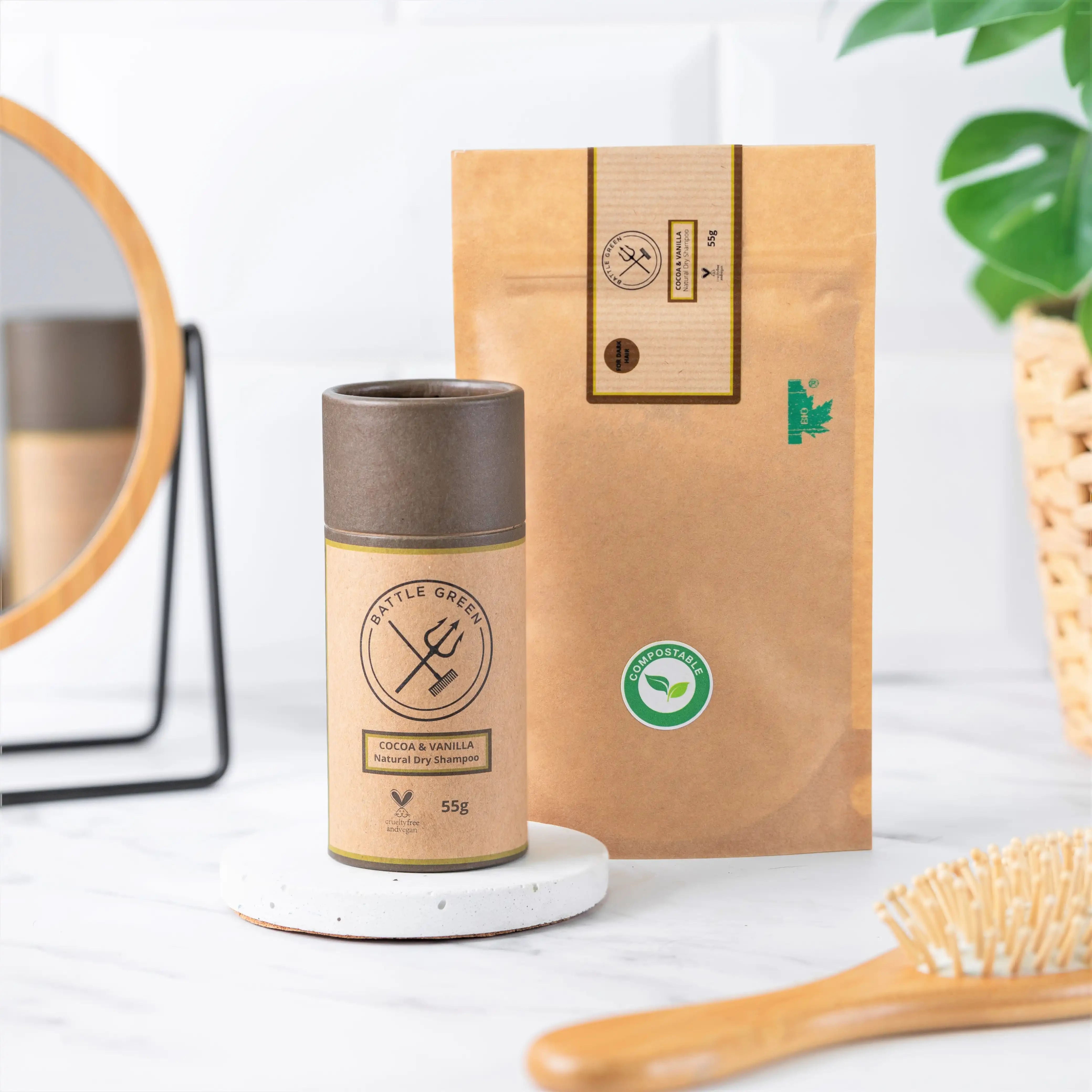 Natural Dry Shampoo Powder