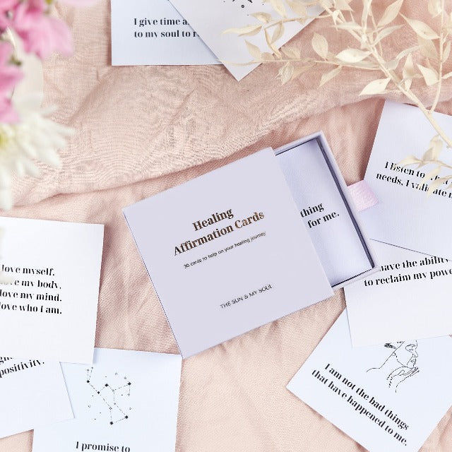 Healing Affirmation Cards - 30 Cards to Help on Your Healing Journey