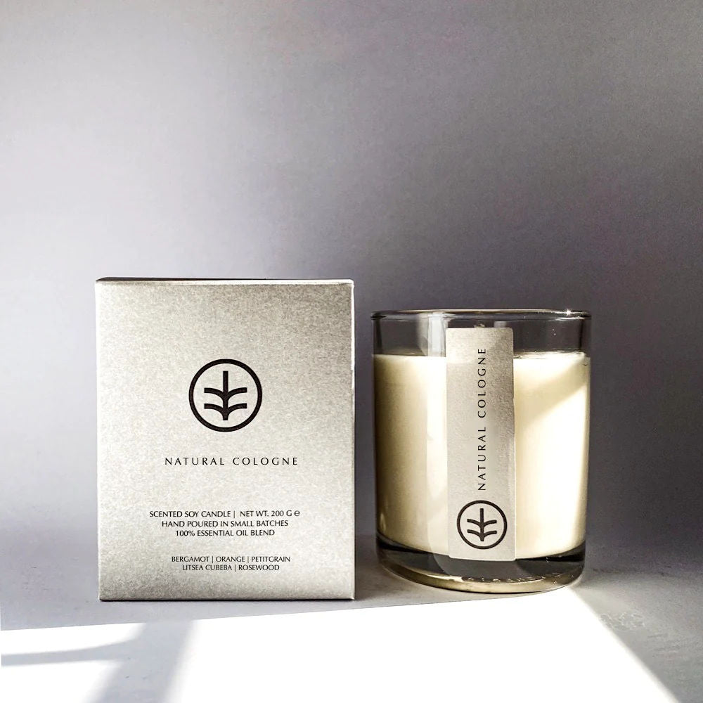 Non-Toxic Organic Candle (Hand Poured)