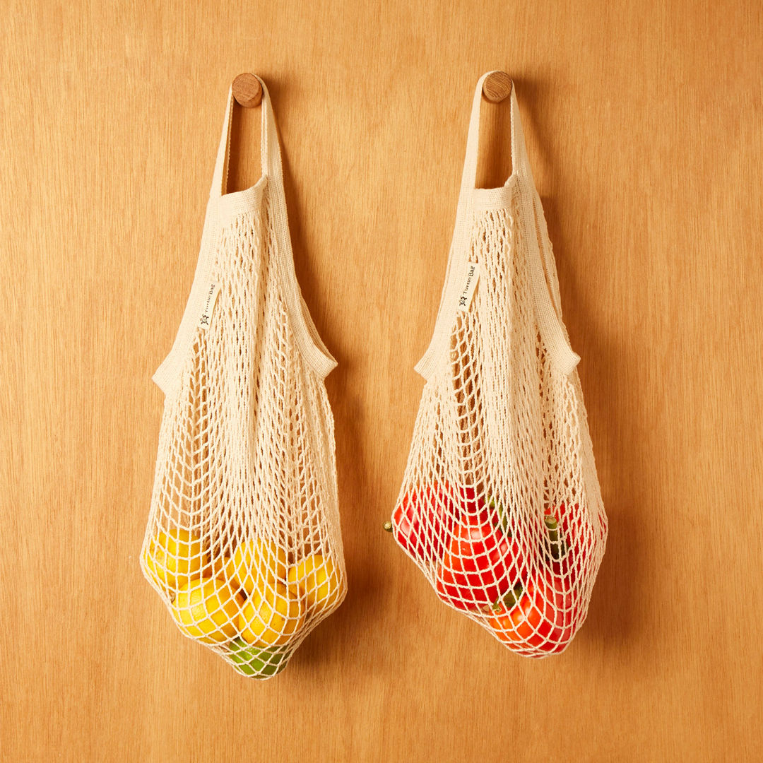 Organic Short Handled String Bag