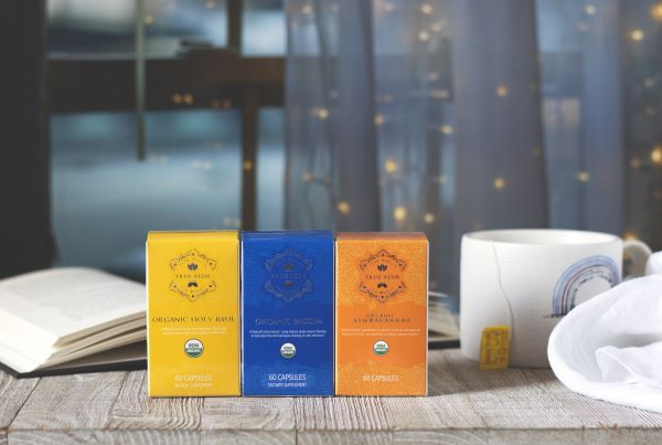 True Veda Relaxation Bundle (Organic Holy Basil Vitamin B6, Bacopa and Ashwagandha)