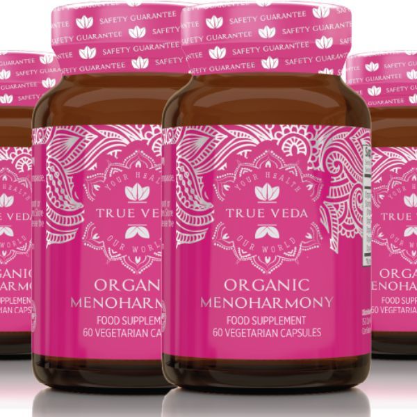 True Veda Organic MenoHarmony 360 Capsules (6 Bottles)