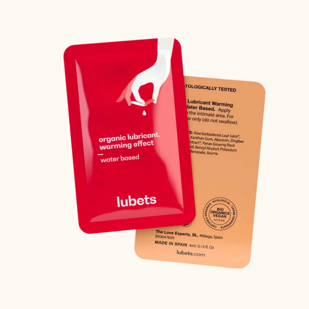 Organic Water Based Lubricant ~ Warming Effect