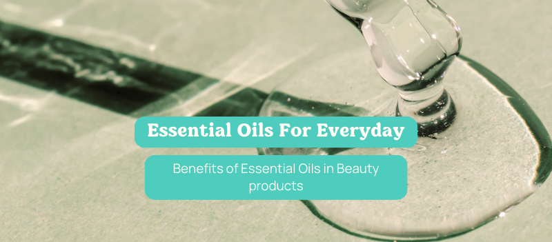 essential oils featured image with glass in background