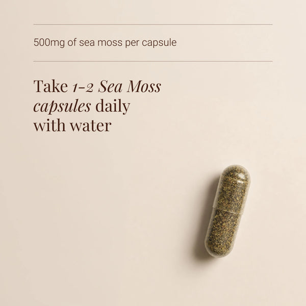KIKI Health - Organic Irish Sea Moss - 90 Vegicaps