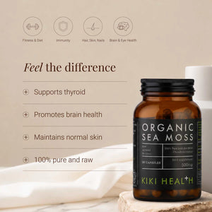 KIKI Health - Organic Irish Sea Moss - 90 Vegicaps