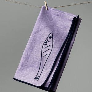 Linen Blend Napkins - Lilac (Set of 2)