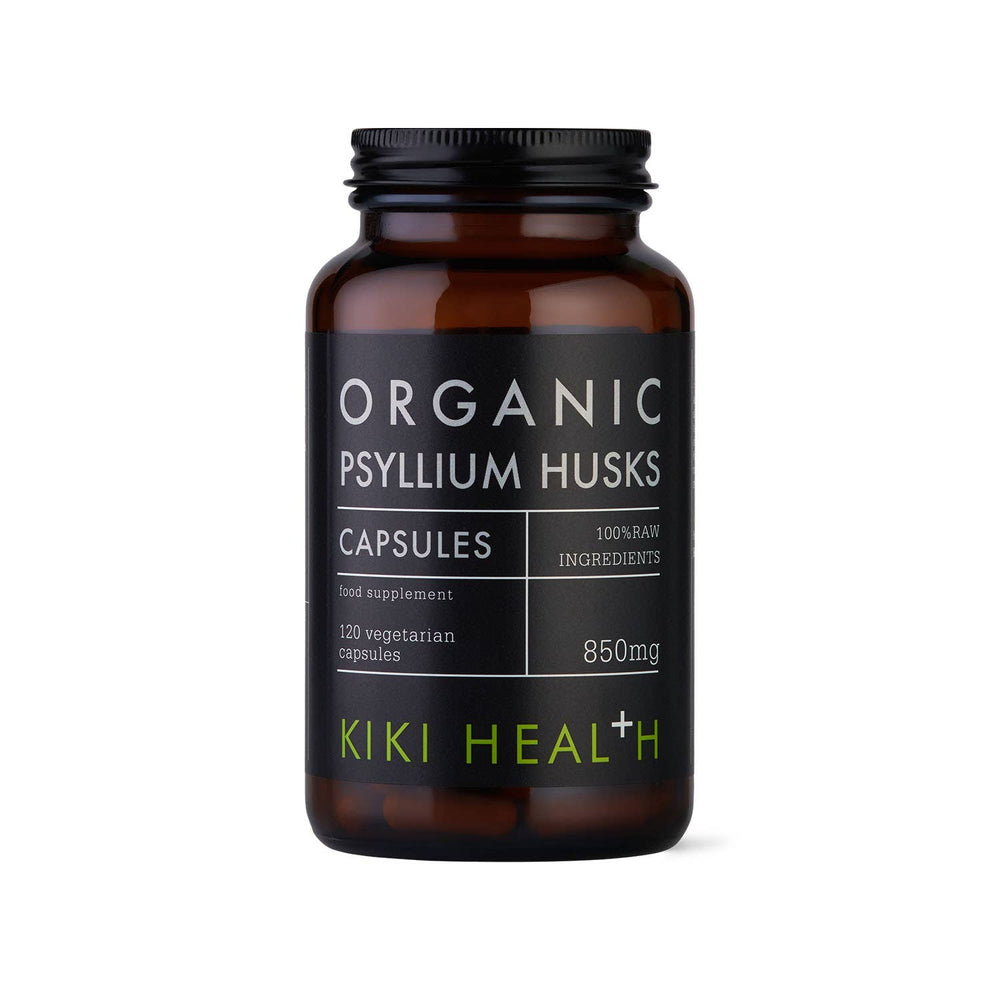KIKI Health - Organic Psyllium Husks - 120 Vegicaps