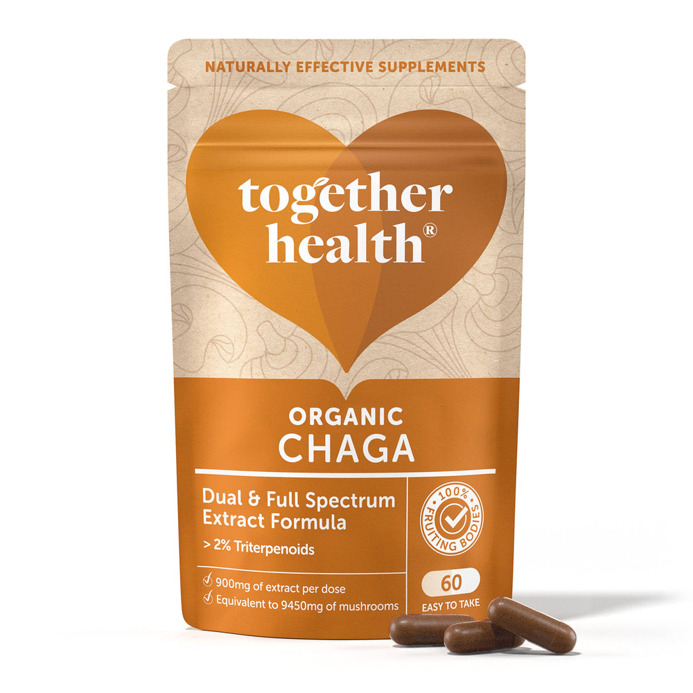 Together Health - Chaga Mushroom 9450mg - High Strength – 60 Capsules