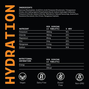 HIRO Hydration Electrolytes - Lemon & Elderflower