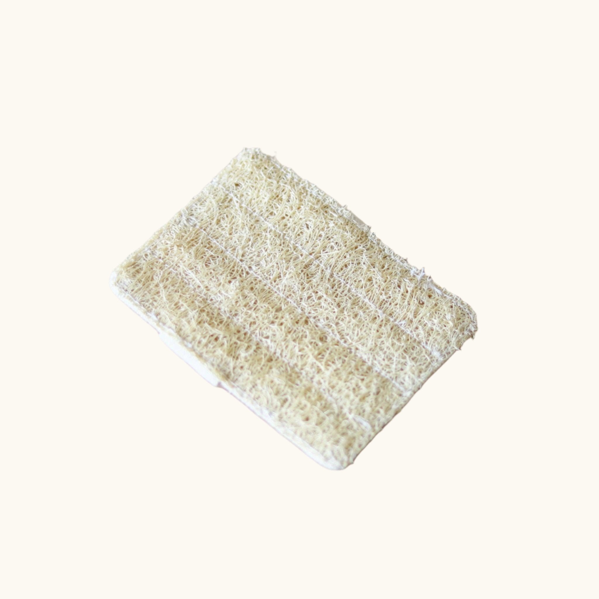 Organic Loofah Scrubber With Handle