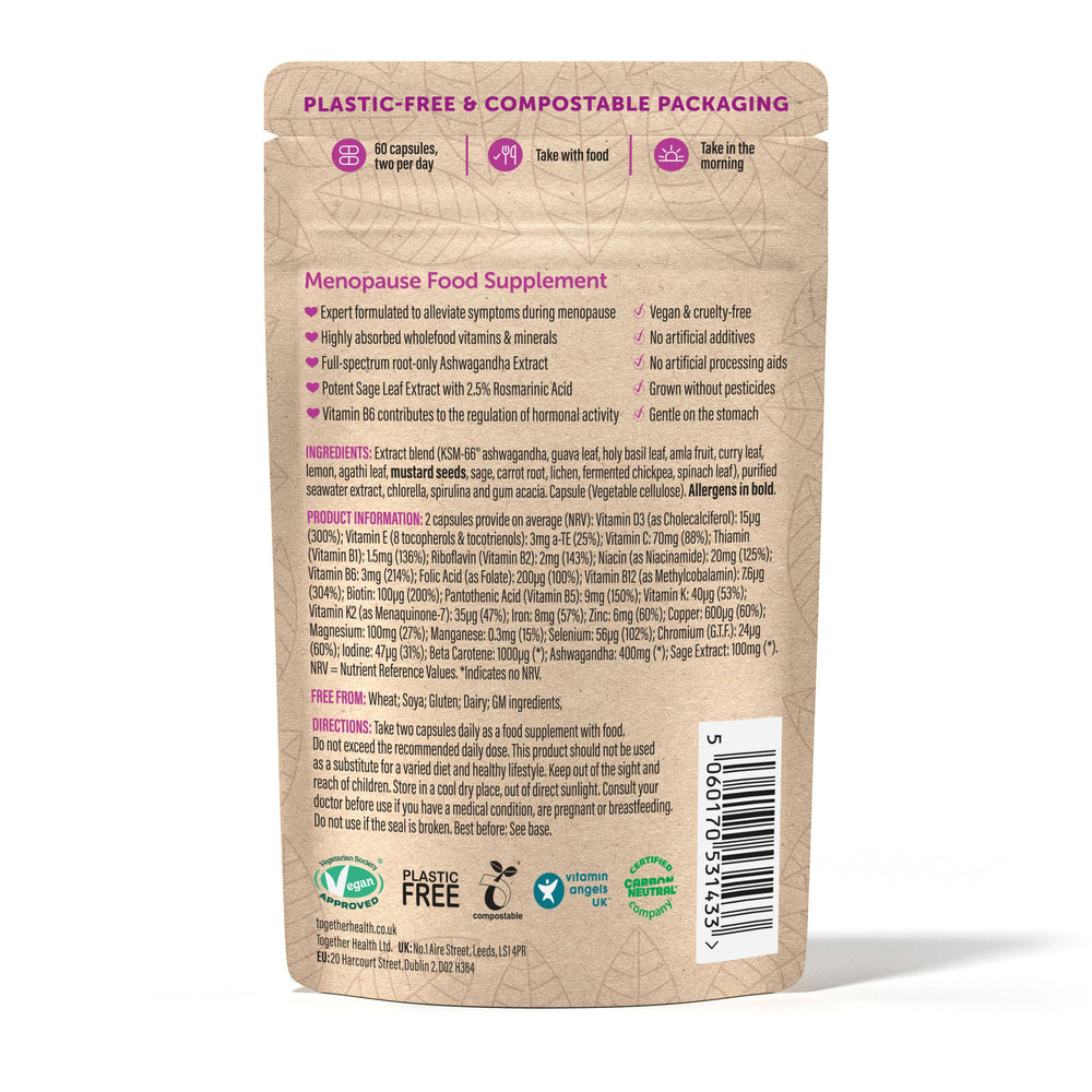 Together Health - Together Health Menopause Wholefood Multivitamin and herbal