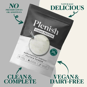 Plenish Vegan Protein Powder Madagascan Vanilla 1kg