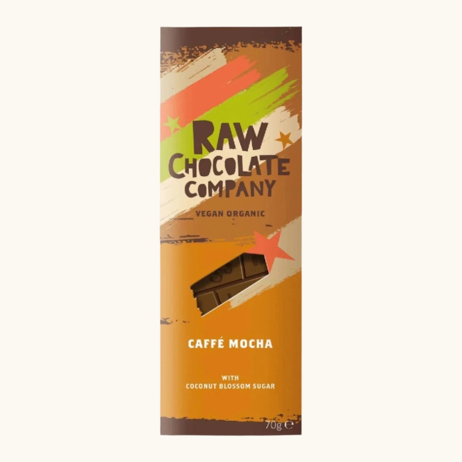 Organic Vegan Chocolate Bar ~ Caffé Mocha